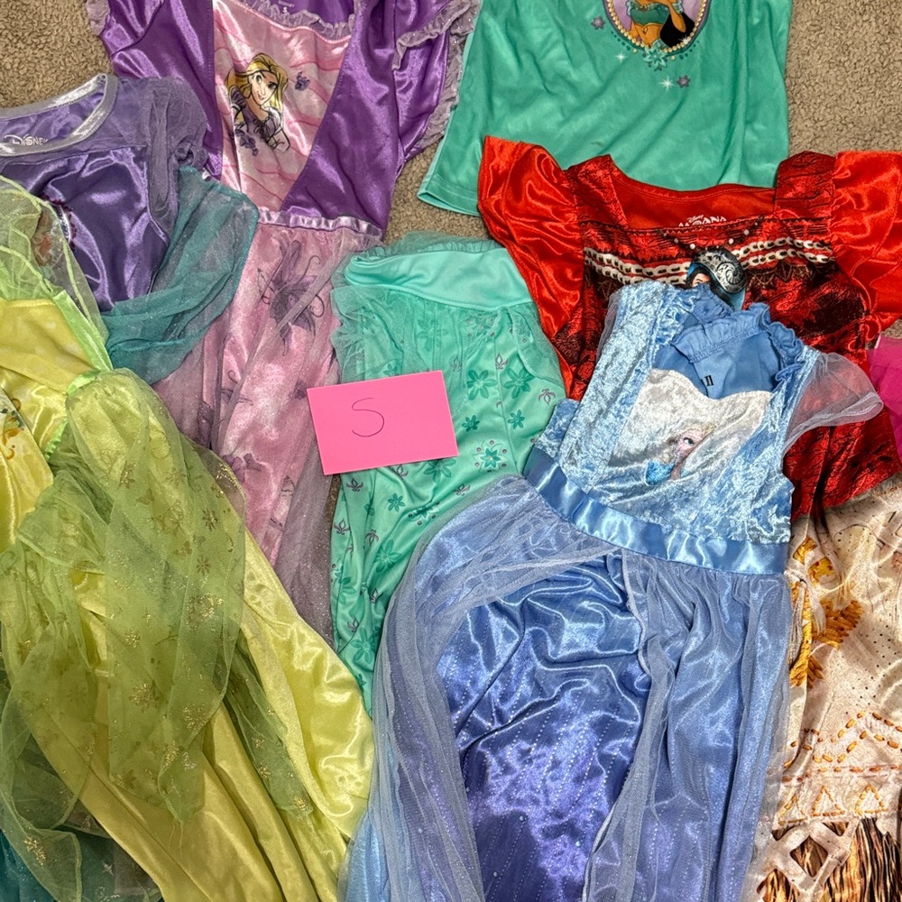 Disney Princess Kids Costume Dresses - Assorted Colors - Picture 13 of 15